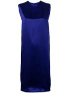 Haider Ackermann Sleeveless Midi Dress - Blue