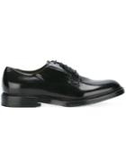 Silvano Sassetti Glossy Lace Up Shoes