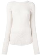 Forte Forte Rib Knit Jumper, Women's, Size: 1, Nude/neutrals, Cashmere