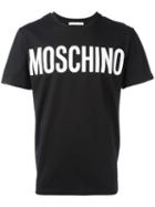 Moschino Logo Print T-shirt, Men's, Size: Xl, Black, Cotton