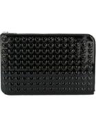 Marc By Marc Jacobs Medium Embossed Solid Heart Pouch, Black, Leather