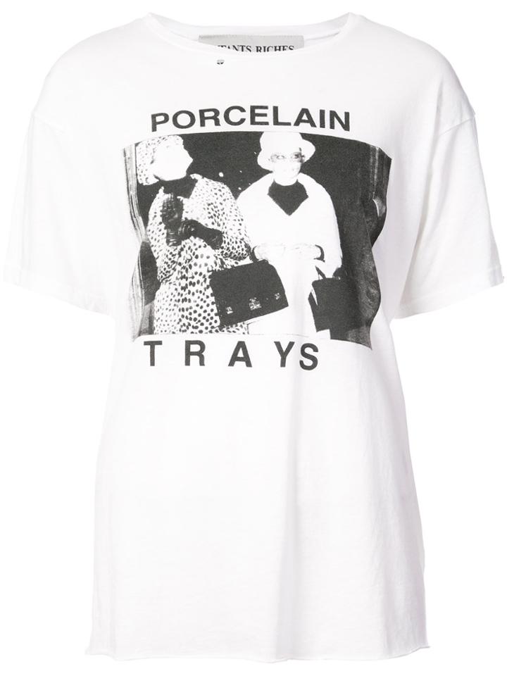 Enfants Riches Déprimés Porcelain Trays T-shirt - White