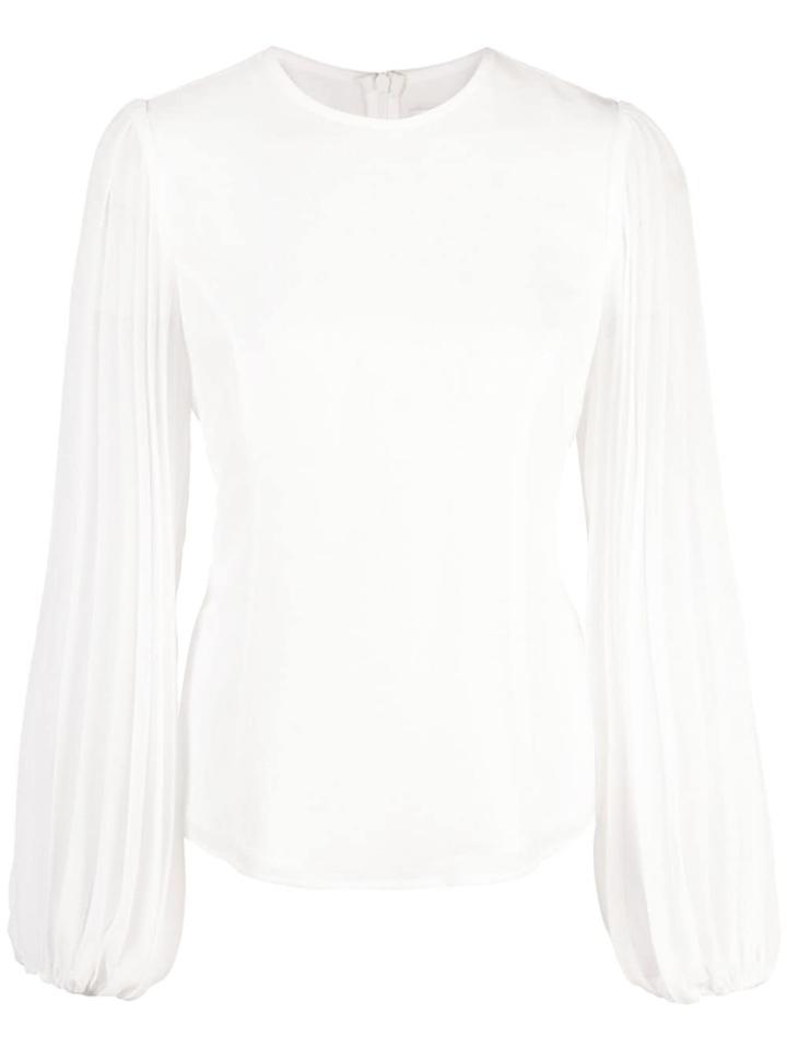 Zimmermann Bell Sleeve Top - White