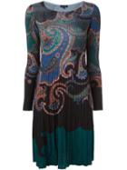 Etro Paisley Print Knit Dress