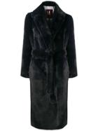 Srvz Club Belted Coat - Grey