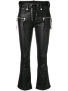 Unravel Project Boot Cut Trousers - Black