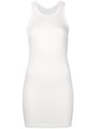 Rick Owens Drkshdw Mid-length Tank - White