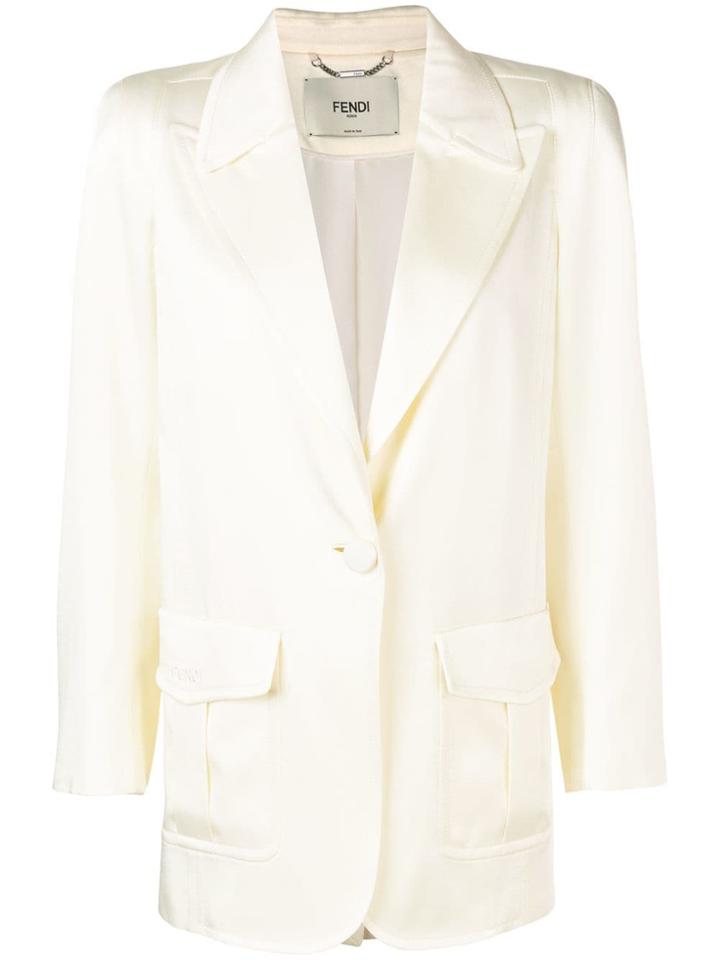 Fendi Tailored Fit Blazer - Neutrals