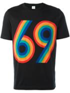 Paul Smith '69' T-shirt, Men's, Size: Small, Black, Cotton