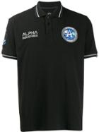 Alpha Industries Logo Polo Shirt - Black