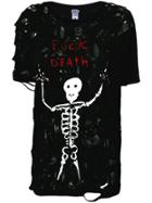 Vaquera Distressed T-shirt - Black