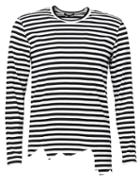 Comme Des Garçons Homme Plus Striped Sweatshirt