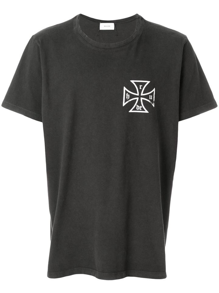 Rhude Graphic Print T-shirt - Grey