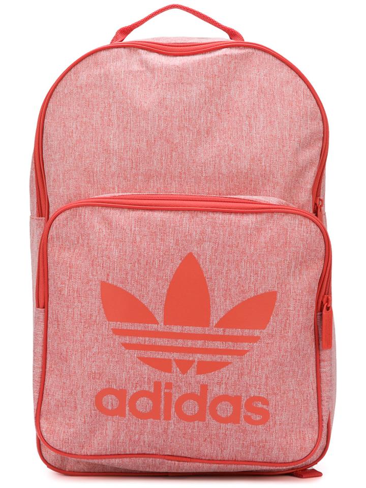 Adidas Oversized Logo Backpack - Pink & Purple