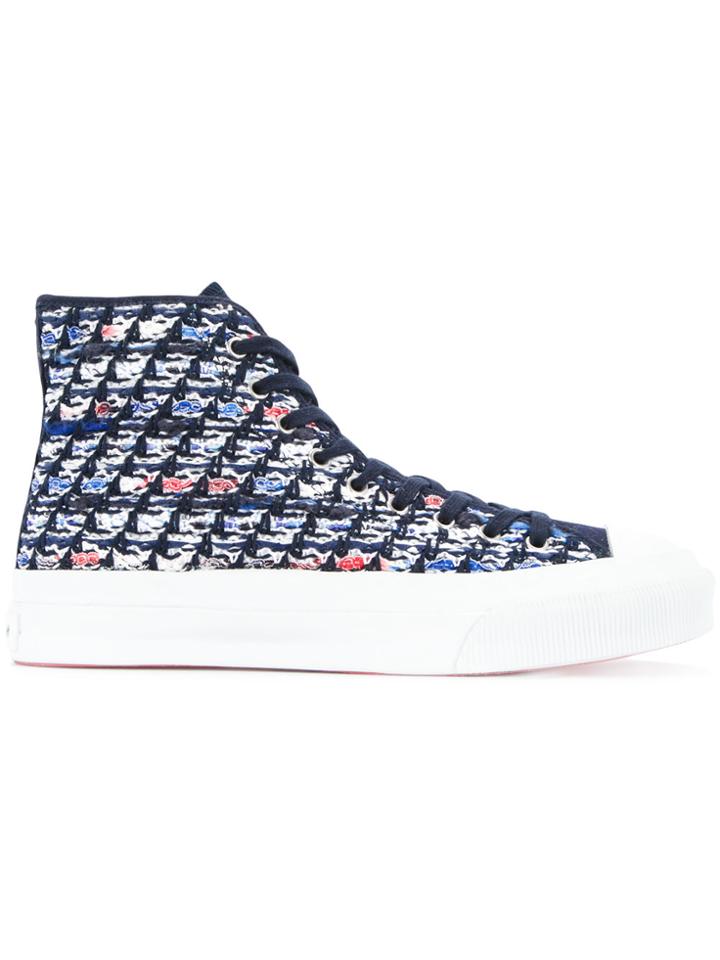 Coohem Coohemxmoonstar Blazer Tweed Sneakers - Blue