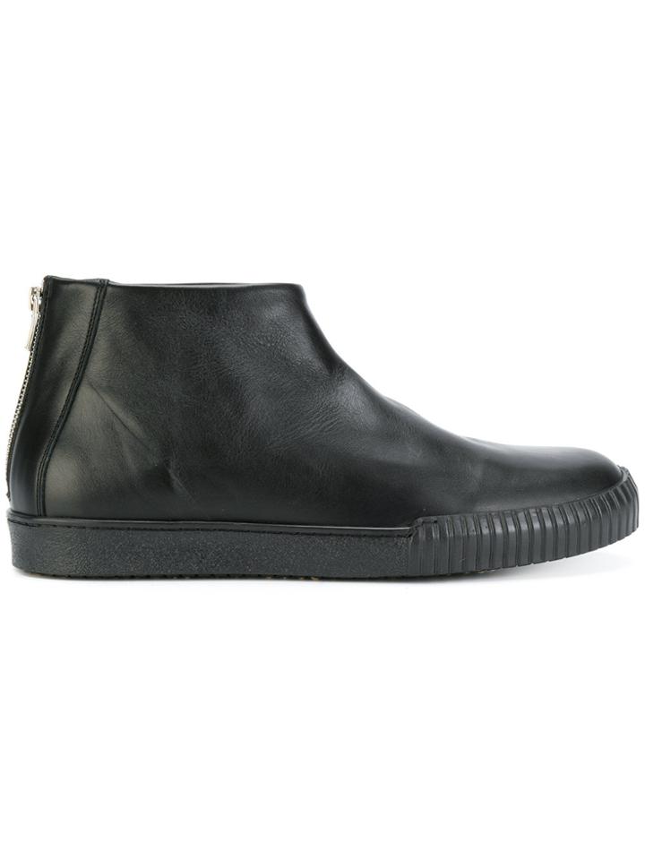 Marni Molded Ankle Boots - Black