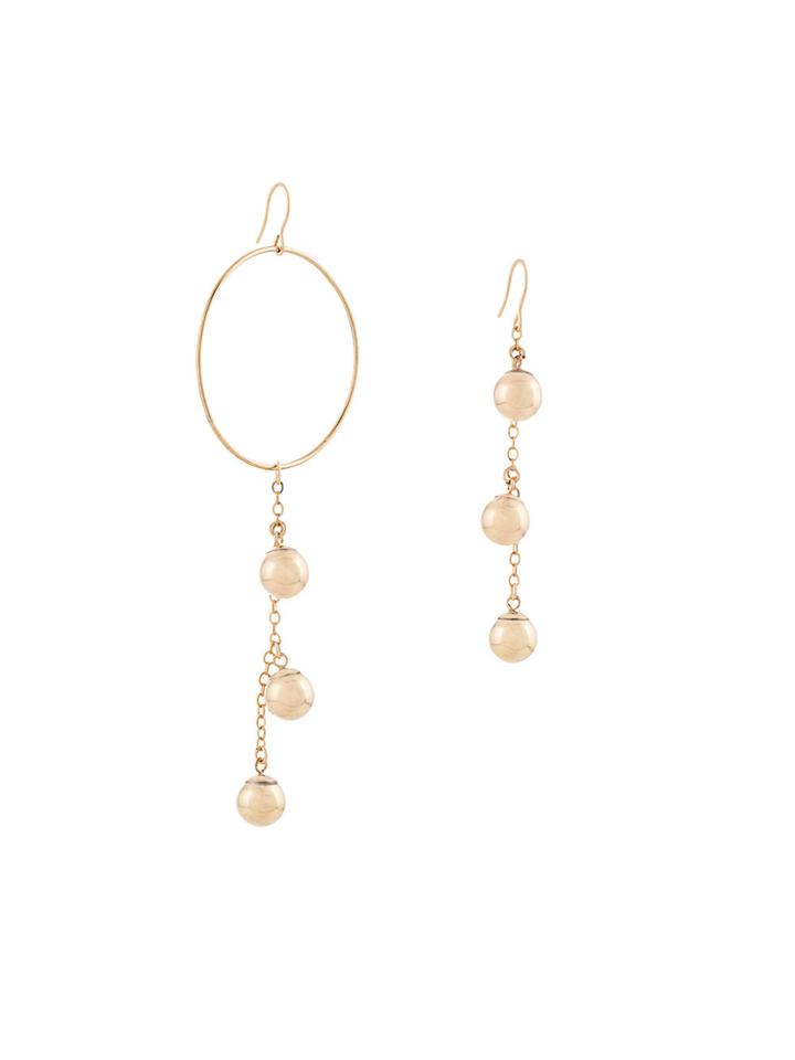 Petite Grand Rococo Earrings - Metallic