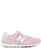 New Balance Logo Patch Low Top Sneakers - Pink