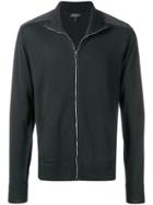 Belstaff Zip Front High Neck Jacket - Black