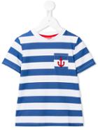 Sunuva 'anchor' Striped T-shirt, Boy's, Size: 12 Yrs, Blue