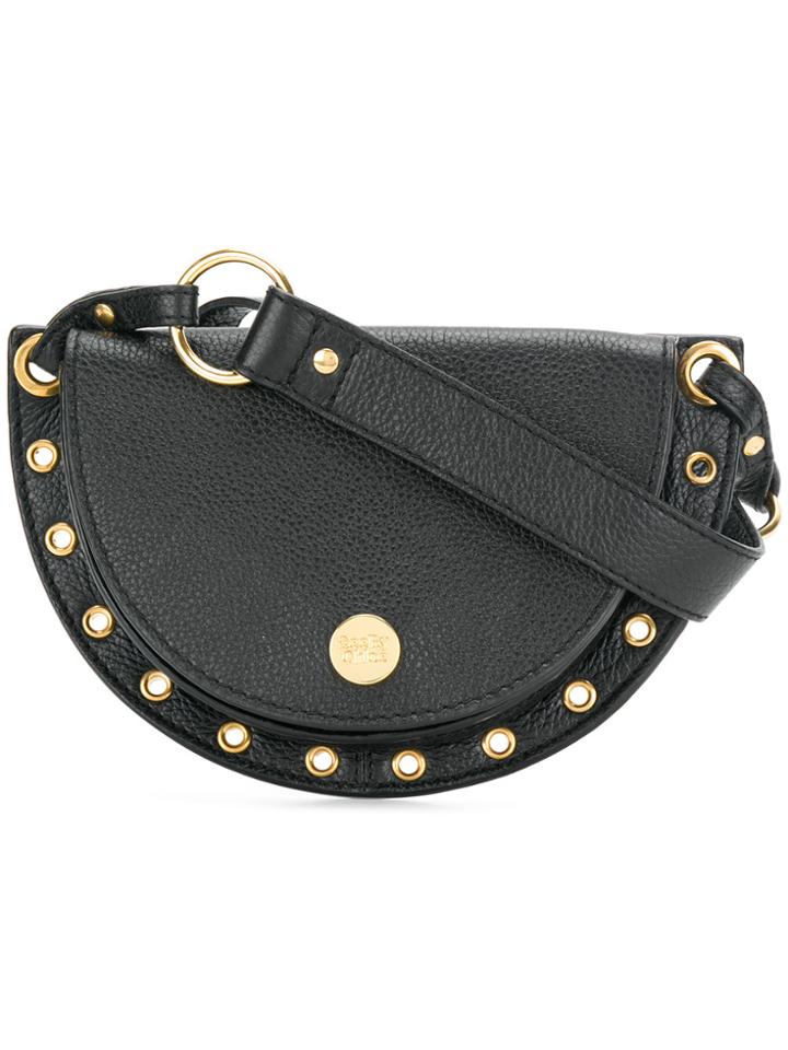 See By Chloé Crescent Shoulder Bag - Black
