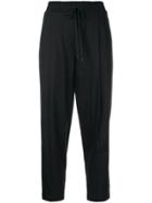 Dkny Classic Cropped Trousers - Black