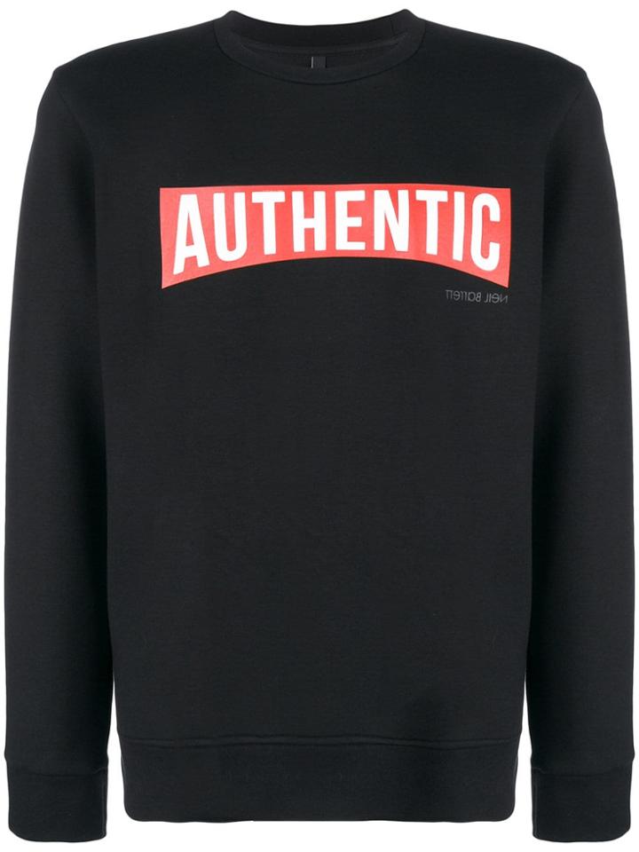 Neil Barrett Authentic Sweater - Black