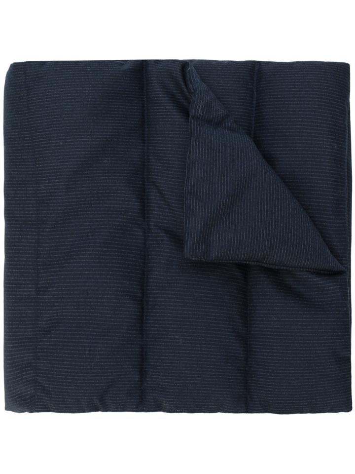 Sofie D'hoore Striped Padded Scarf - Blue