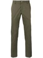 Moncler Slim Chino Trousers - Green