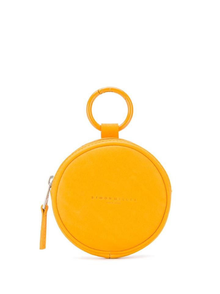 Simon Miller Round Clip Wallet - Orange