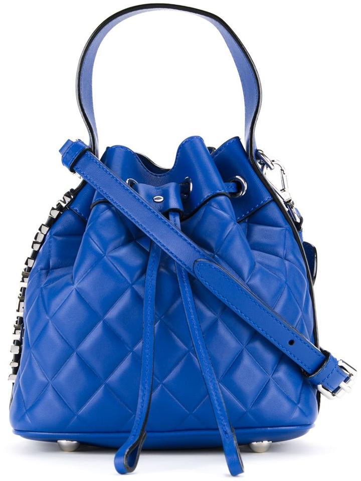 Moschino Quilted Bucket Tote