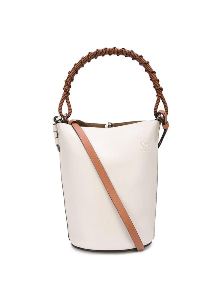 Loewe Flamenco Knot Bag - White