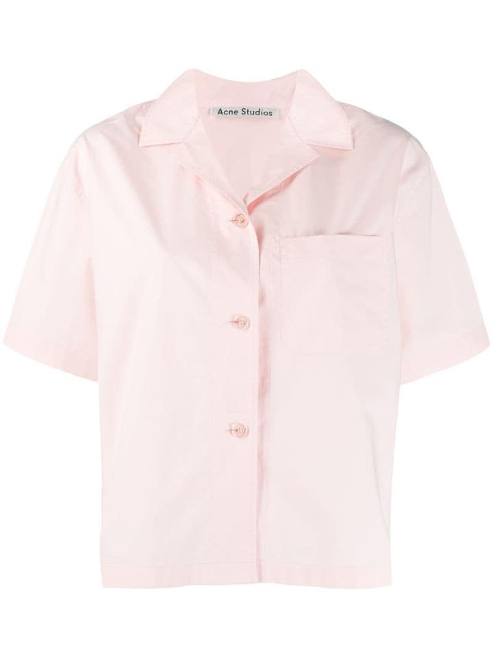 Acne Studios Bowling Shirt - Pink