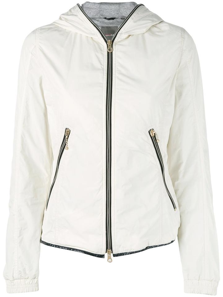Duvetica - Fitted Lightweight Jacket - Women - Cotton/feather Down/polyamide/feather - 44, Women's, Nude/neutrals, Cotton/feather Down/polyamide/feather