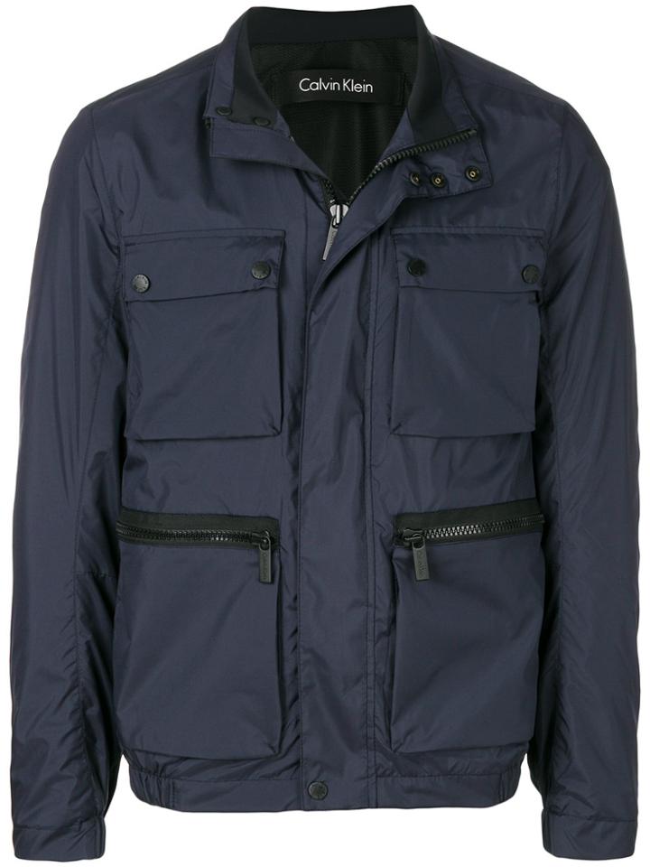 Calvin Klein Military Jacket - Blue