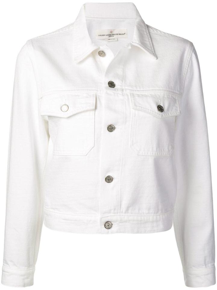 Golden Goose Deluxe Brand Denim Jacket - White