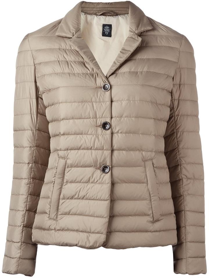 Eleventy Padded Fitted Jacket
