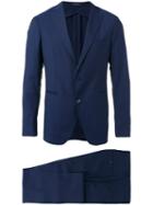 Wool Two Piece Suit - Men - Cupro/virgin Wool - 48, Blue, Cupro/virgin Wool, Tagliatore