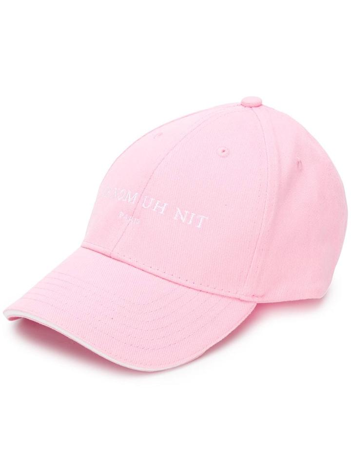 Ih Nom Uh Nit Embroidered Logo Baseball Cap - Pink