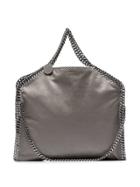 Stella Mccartney Grey Falabella Chain Detail Shoulder Bag