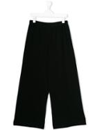 Il Gufo Teen Wide Leg Trousers - Black