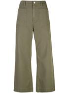 A.l.c. Cropped Trousers - Green