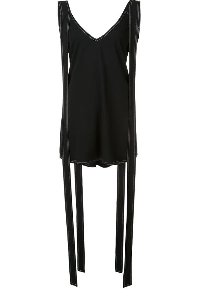 Beaufille Strap Detail V-neck Top