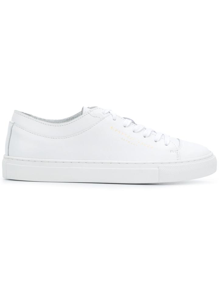 Alexander Laude Lace-up Sneakers - White