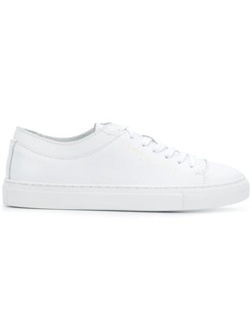 Alexander Laude Lace-up Sneakers - White