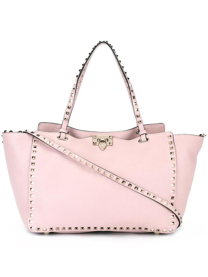 Valentino Valentino Garavani 'rockstud' Trapeze Tote, Women's, Calf Leather