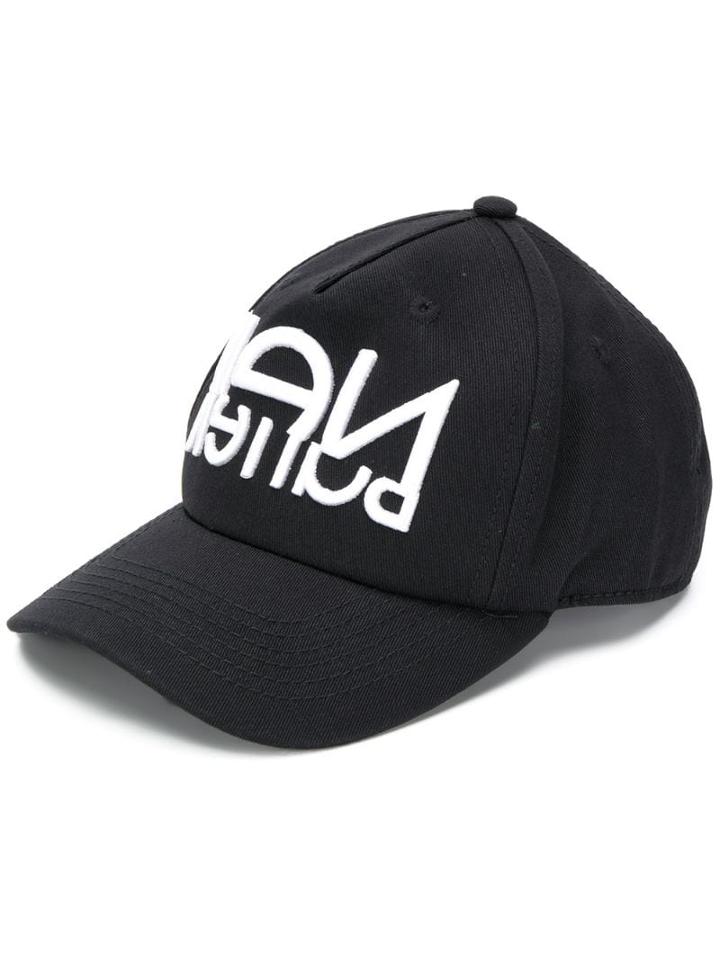 Neil Barrett Kids Logo Cap - Black