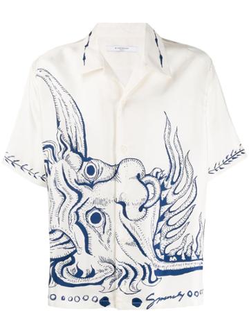 Givenchy Icarus Printed Shirt - White
