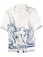 Givenchy Icarus Printed Shirt - White