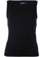 Dsquared2 Classic Tank Top, Women's, Size: Xs, Black, Polyamide/polyester/spandex/elastane/virgin Wool